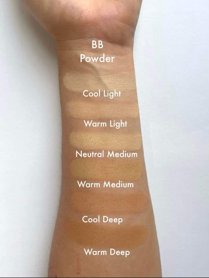 Farmasi BB poeder shades