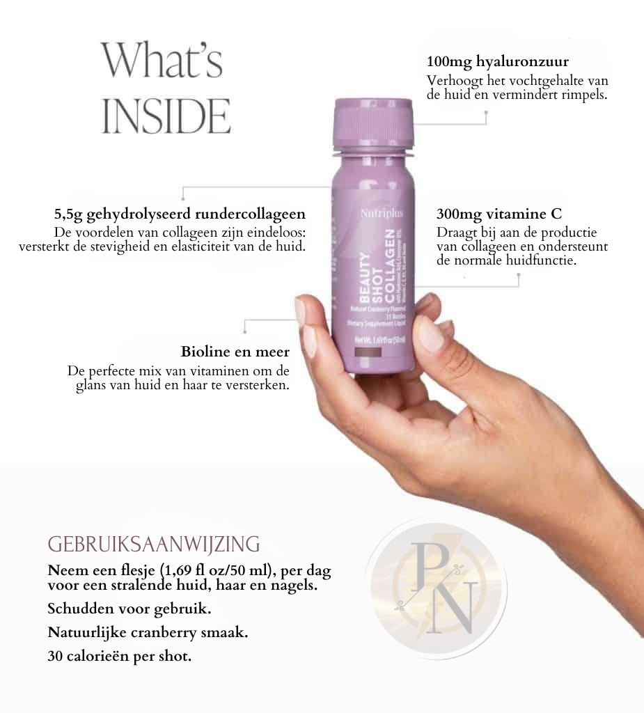 Nutriplus collageen beauty shot