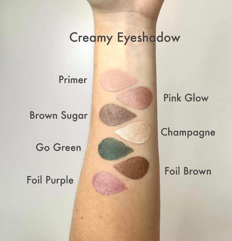 Farmasi creamy oogschaduw kleuren