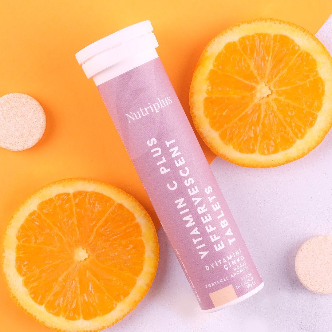 Nutriplus vegan Vitamine C bruistabletten