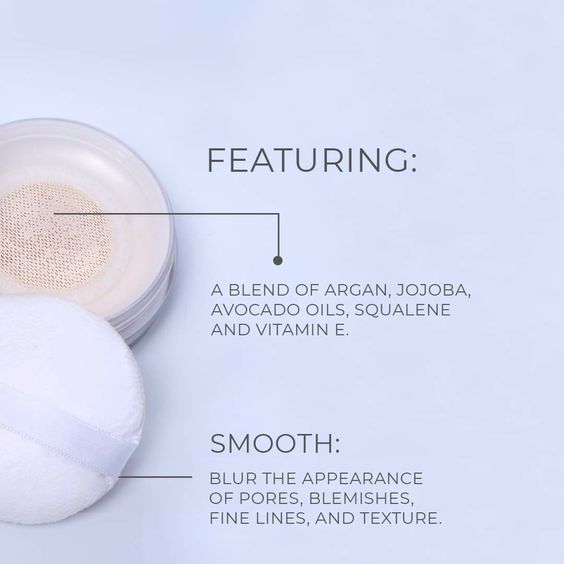 Translucent powder voor alle huidtypes Farmasi Vegan