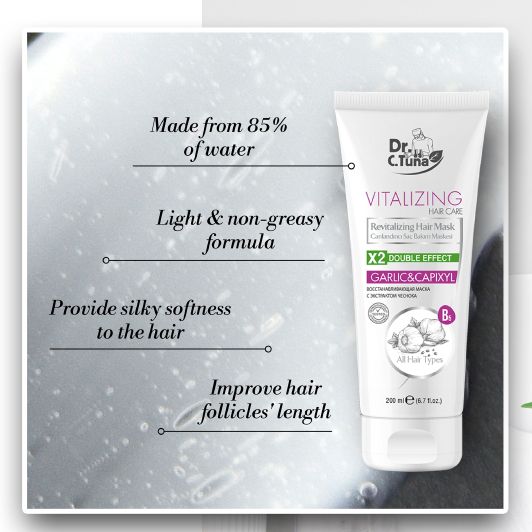 vitalizing masker tegen haaruitval en dunner wordend haar