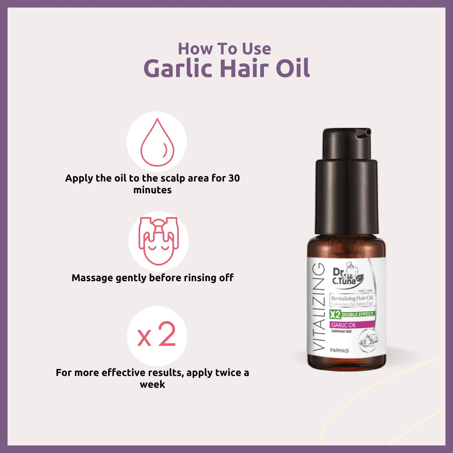 vitalizing olie tegen haaruitval en dunner wordend haar